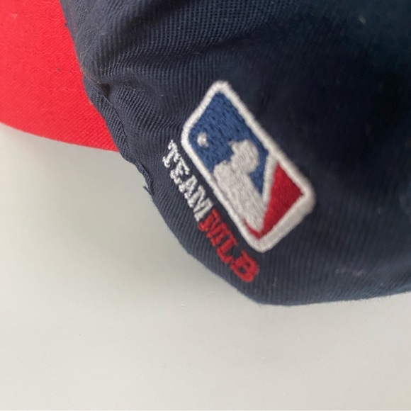 Atlanta Braves OC Sports MLB Adjustable Velcro Baseball Cap Youth - Picture 8 of 9